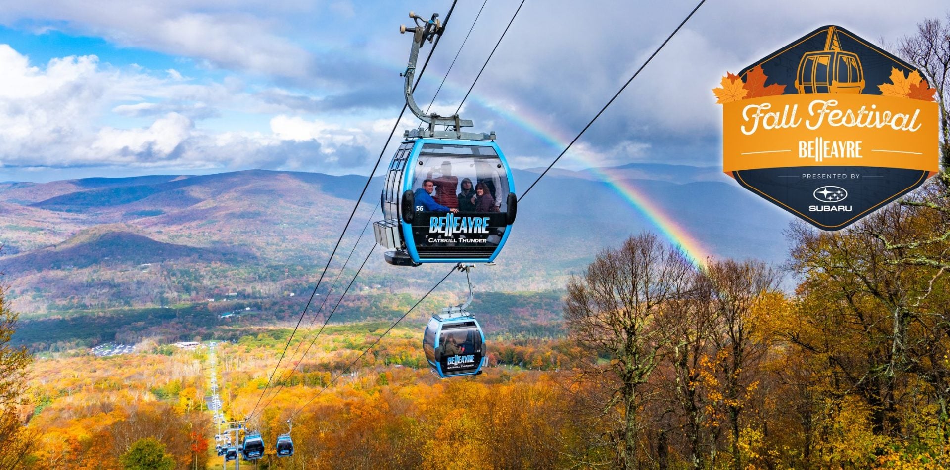Scenic Gondola Rides at the Fall Festival